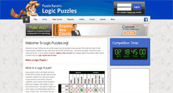 Desktop Screenshot of logic-puzzles.org